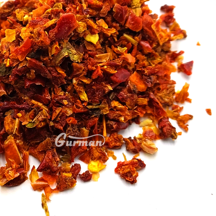 Паприка червона різана 3х3 вищий сорт Китай 1 кг