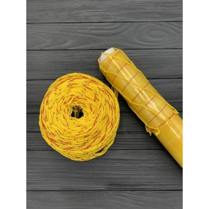 Сітка для риби 100/6/4 жовто-червона 50 м