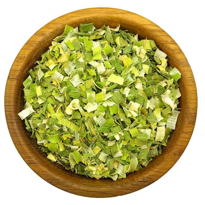 Цибуля зелена різана 5х5 (порей) 100 г