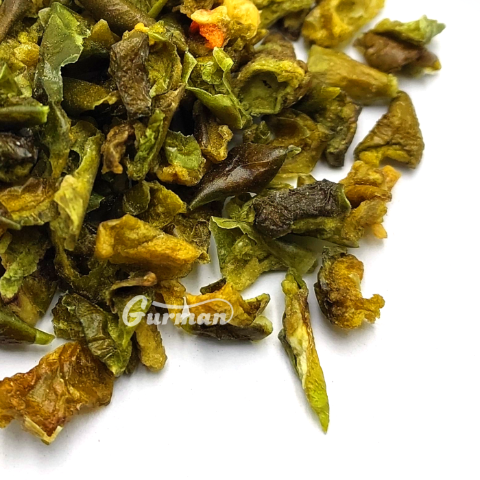 Паприка зелена різана 6х6 1 кг