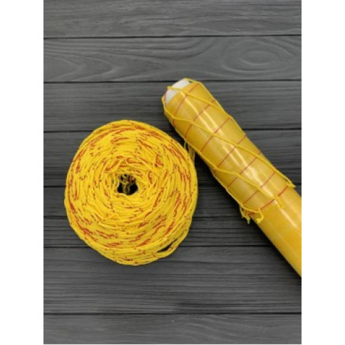 Сітка для риби 100/6/4 жовто-червона 2 м.