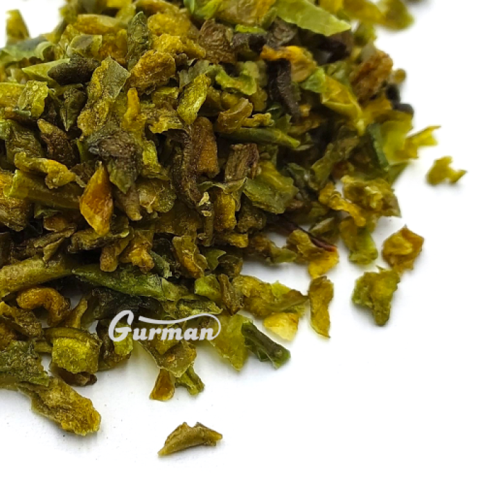 Паприка зелена різана 3х3 100 г