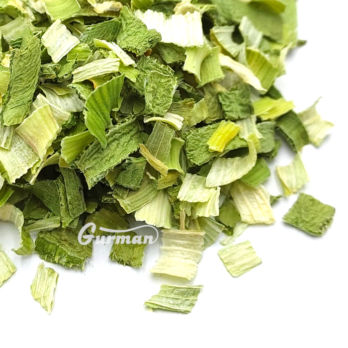 Цибуля зелена різана 5х5 (порей) 100 г